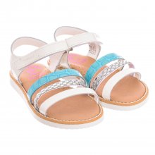 Flat sandals with velcro 408408 girl