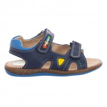 Flat sandals with velcro 017025 boy