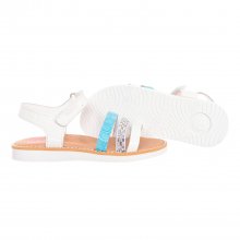 Flat sandals with velcro 408408 girl