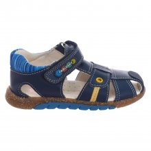 Flat sandals with velcro 009521 boy