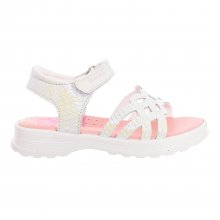 Sandalias planas con velcro 411004 niña