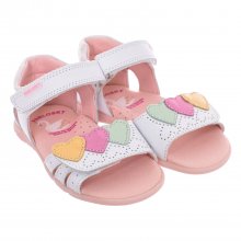 Flat sandals with velcro 007205 girl