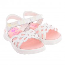 Flat sandals with velcro 411004 girl