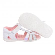 Sandalias planas con velcro 007500 niña