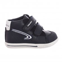 Flat ankle boot style sneakers with velcro 002725 boy