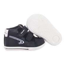 Flat ankle boot style sneakers with velcro 002725 boy