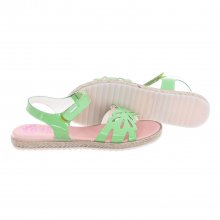 Sandalias planas con velcro 4068 niña