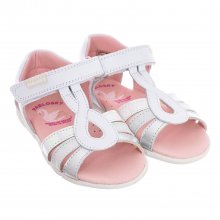 Sandalias planas con velcro 007500 niña