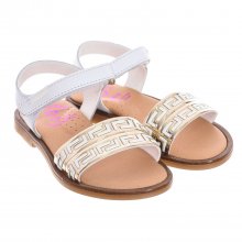 Flat sandals with velcro 410200 girl