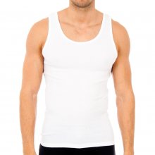 Pack of 2 undershirts with wide straps for men, model AS02300. Everyday comfort guaranteed.