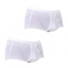 Pack of 2 classic briefs with side opening, model AS02335 for men. Everyday style and comfort.