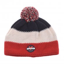 Knitted hat with pompom on top SUF19138 man