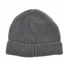 Knitted hat with hem AMF20239 man