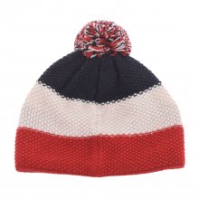 Knitted hat with pompom on top SUF19138 man