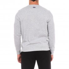 Long-sleeved crew-neck sweatshirt 67932 men