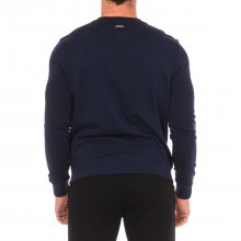 Sudadera de manga larga y cuello redondo 67932 hombre