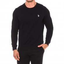 Long-sleeved crew-neck sweatshirt 67932 men