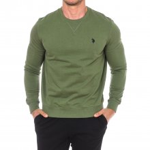 Long-sleeved crew-neck sweatshirt 67932 men