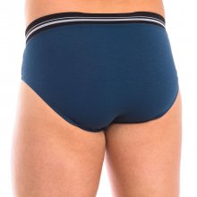 Breathable fabric brief, anatomical front, model A077H for men. Superior comfort and fit.