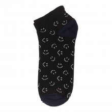 Pack of 4 men's ankle socks, men's short socks, cotton, printed.