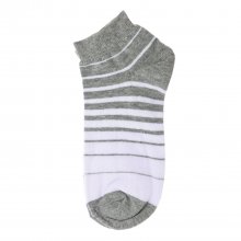 Pack of 4 men's ankle socks, men's short socks, cotton, printed.