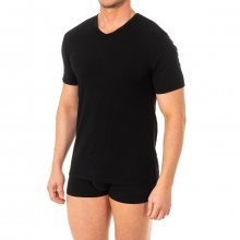 Short-sleeved V-neck t-shirt for men A0DGO. Comfort and casual style.