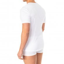 Short-sleeved V-neck t-shirt for men A0DGO. Comfort and casual style.