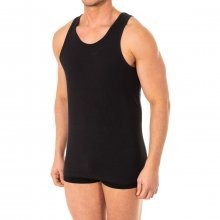 Wide-strap, round-neck T-shirt for men A0DGN. Comfort and perfect fit.