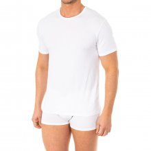 Short-sleeved, round-neck T-shirt for men A0DGP. Everyday comfort and style.