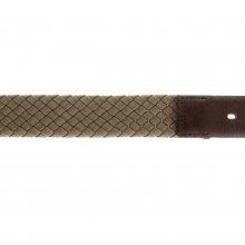 Men's braided canvas belt HM411225